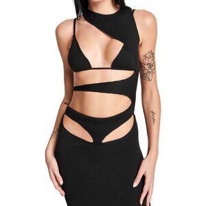 I Am Gia Genevieve midi dress in small